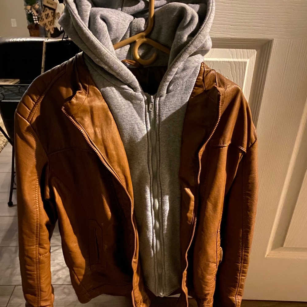 Leather jacket